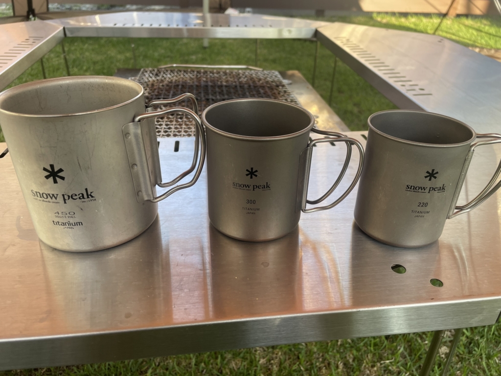 スノーピーク「スタッキングマグ雪峰M」をレビュー｜サイズ別の使い方
