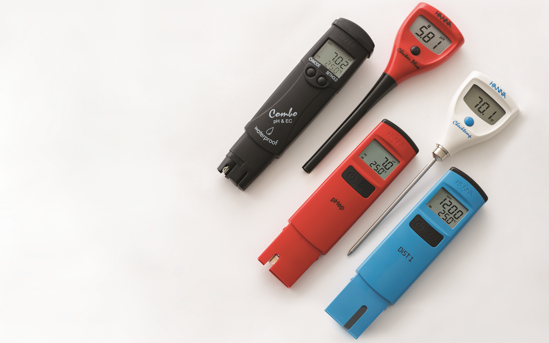 ポケットタイプ水質測定用テスターpH計/ハンナ インスツルメンツ