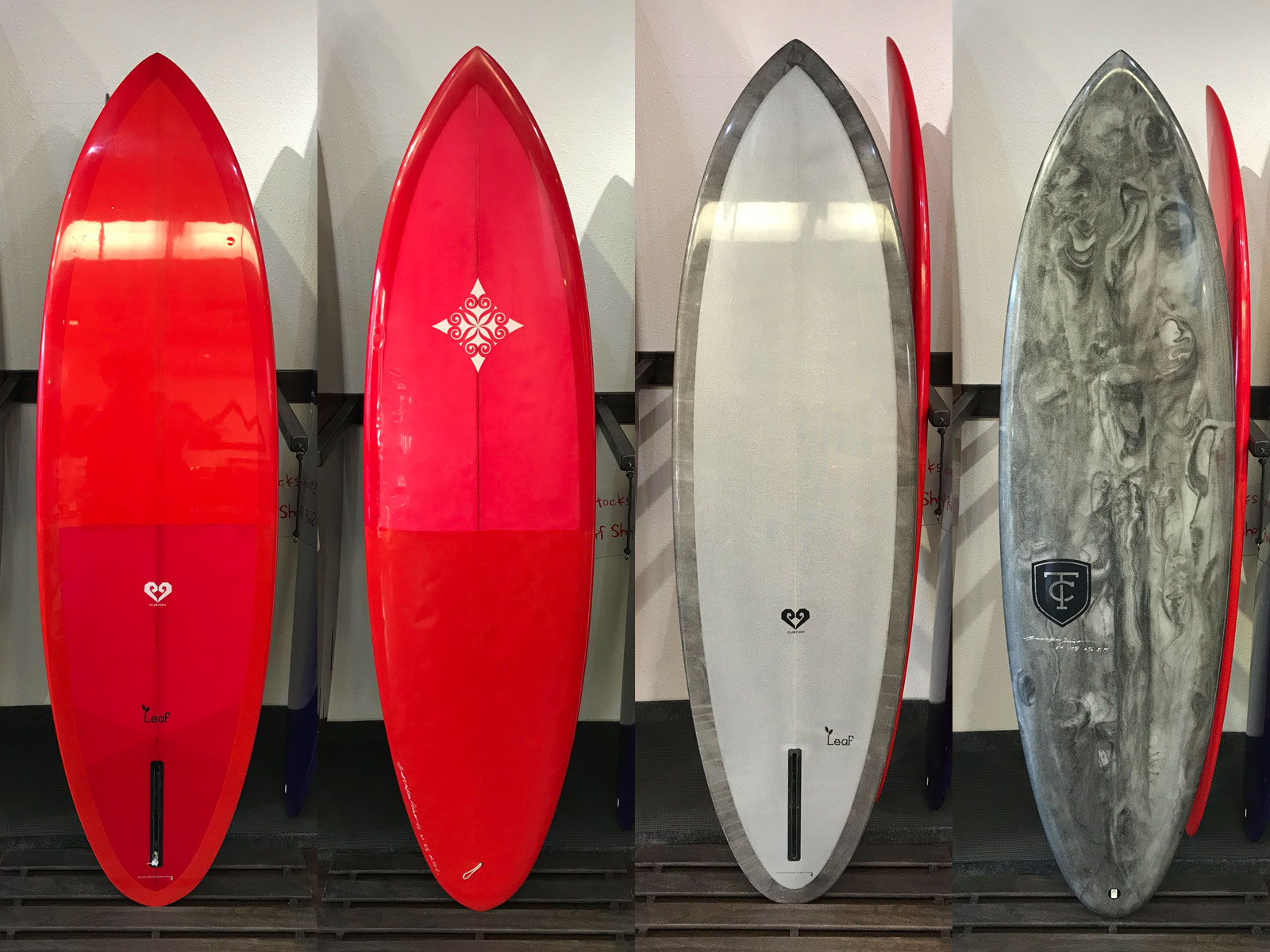 シングルフィンの中古ボード