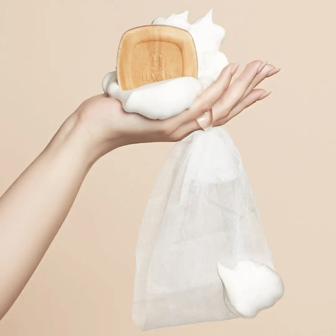 スライドBOXギフトセット（はちみつ洗顔石けん 80g、キャンディー