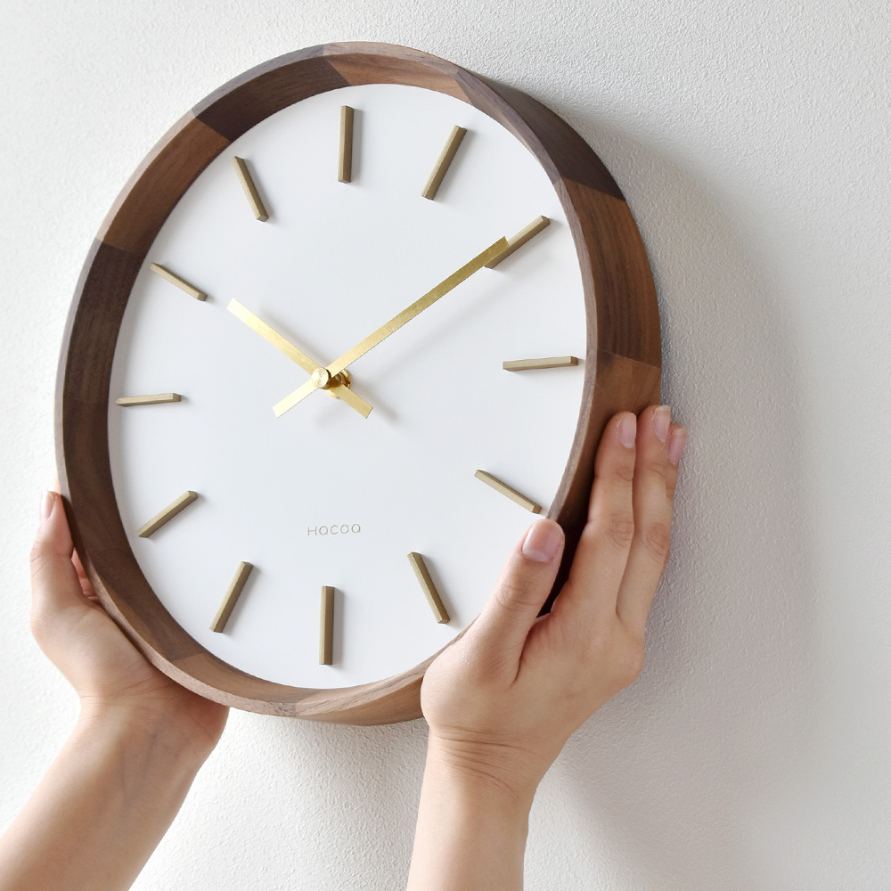 Frame Clock Circle | 名入れギフト・木製デザイン雑貨の直営店｜Hacoa