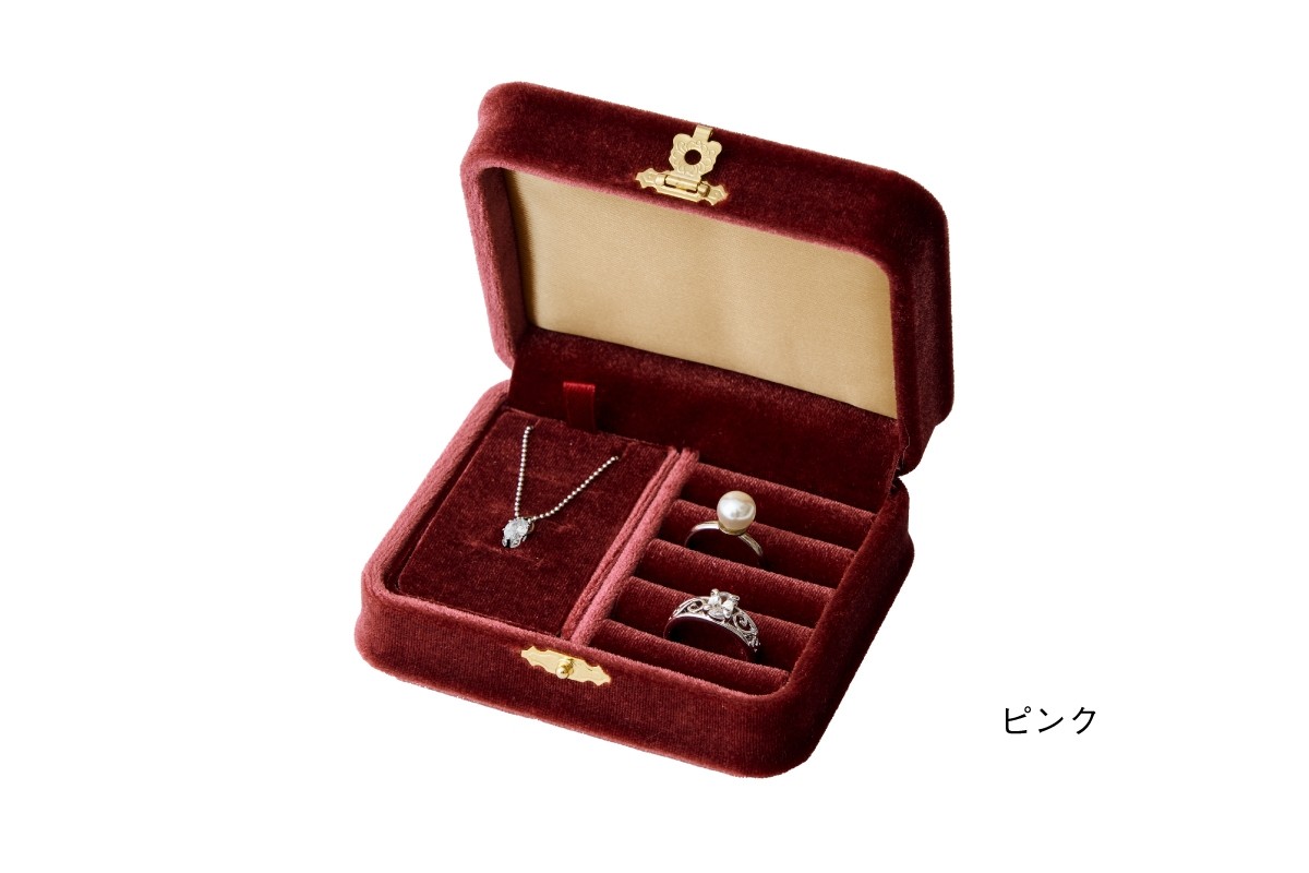 ミニジュエリーボックス（OKT-JB-825）｜hacoful - ジュエリーケース