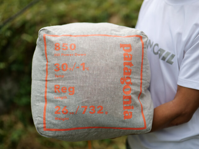 パタゴニア 850ダウン・スリーピング・バッグ 30F／-1C レギュラー