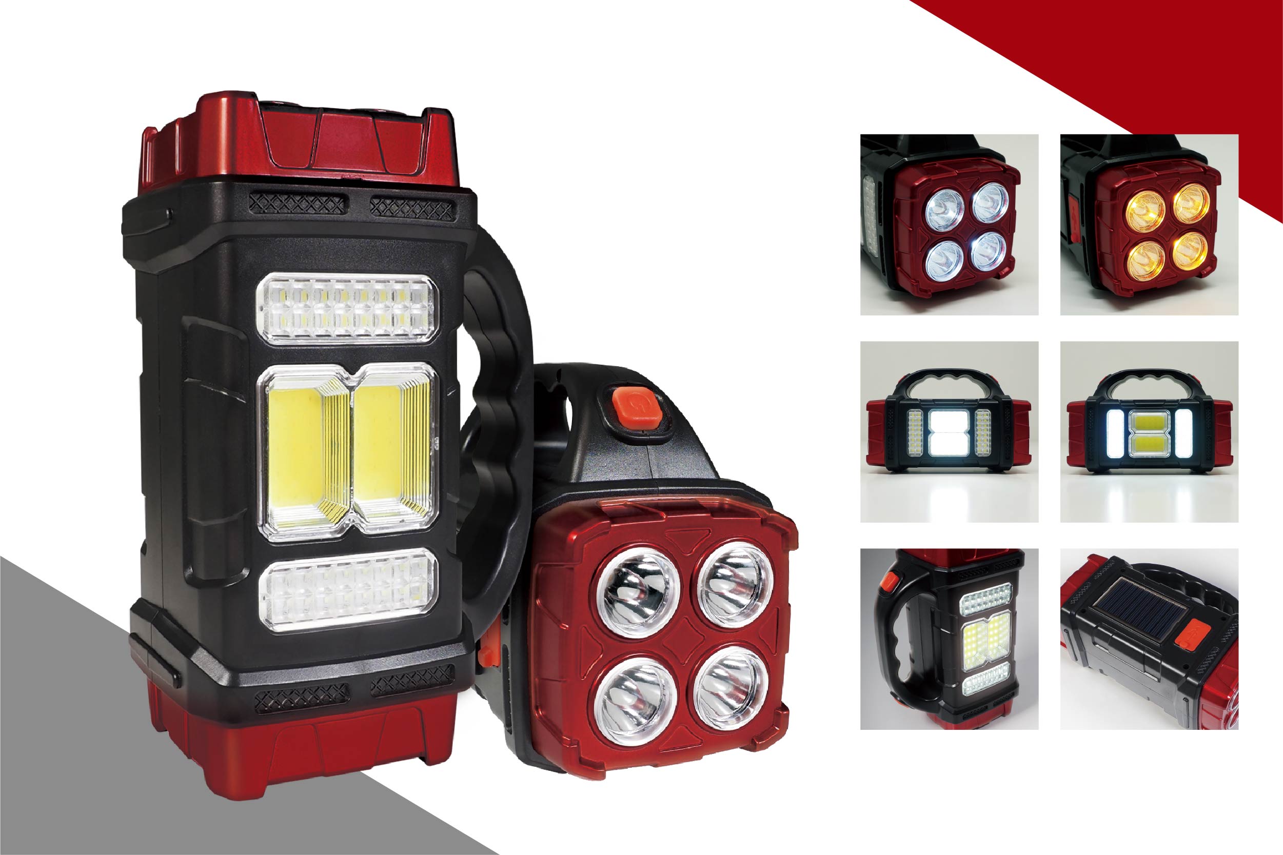 ソーラー＆USB充電多機能ライト | 株式会社ハック