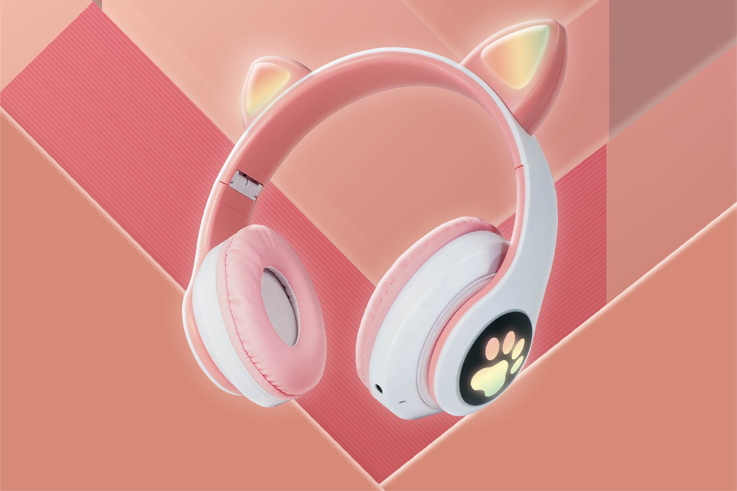 SELKIRK 猫耳ワイヤレスヘッドホン 本体（箱ケース付き） 猫耳