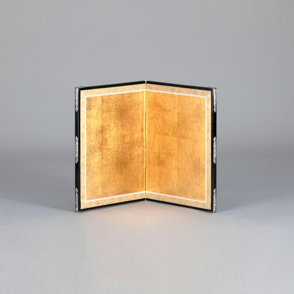 箔一 hakuichi 金箔 金沢箔 金沢 工芸品 金沢箔屏風 四曲小屏風 1尺