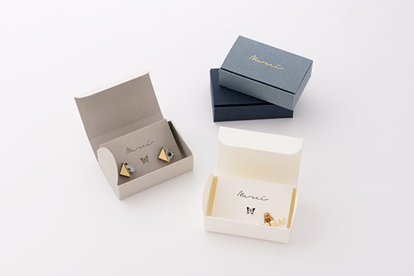 ビーンズボックス | 箔押しアクセサリー台紙FUDA