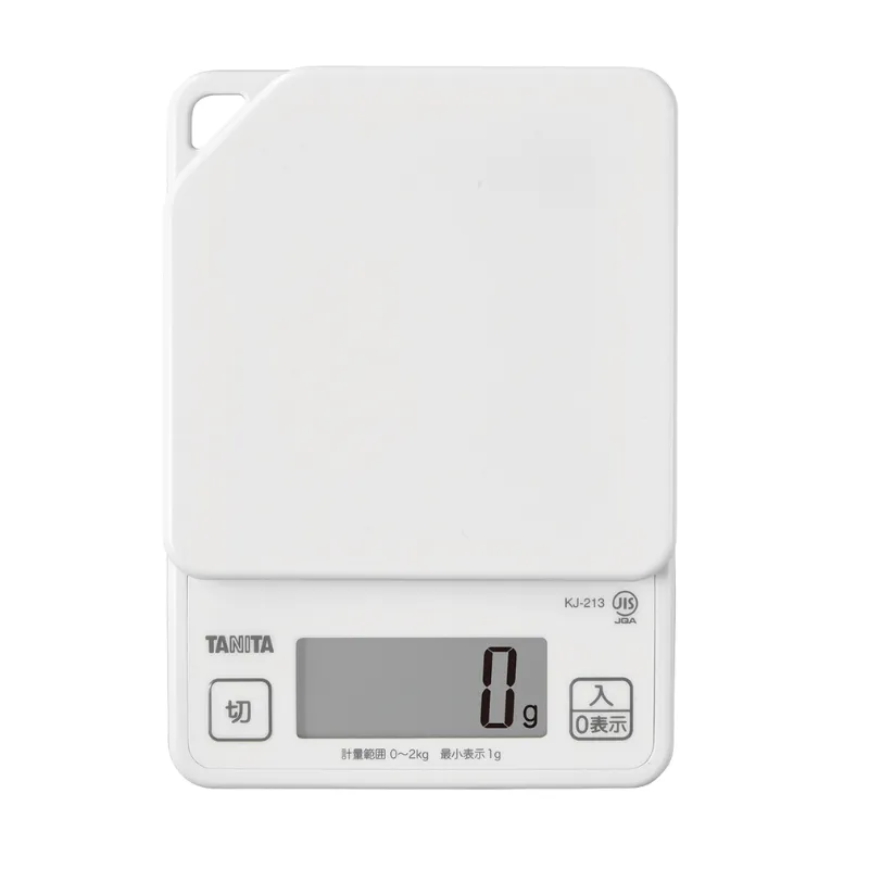 ㈱タニタ デジタルスケール KW-210-WH(ホワイト) 2000g
