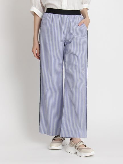 スビンギザブリティッシュストライプパンツ（ストレートパンツ