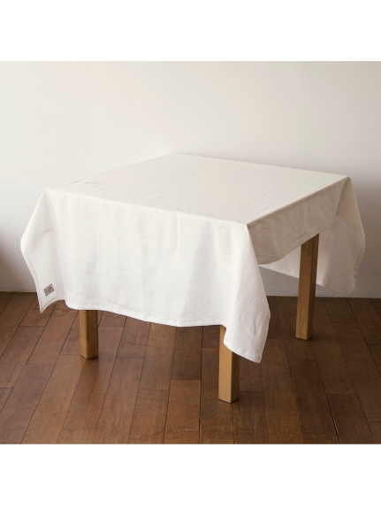ベラルーシリネン テーブルクロス ホワイト（テーブルクロス）｜Madu