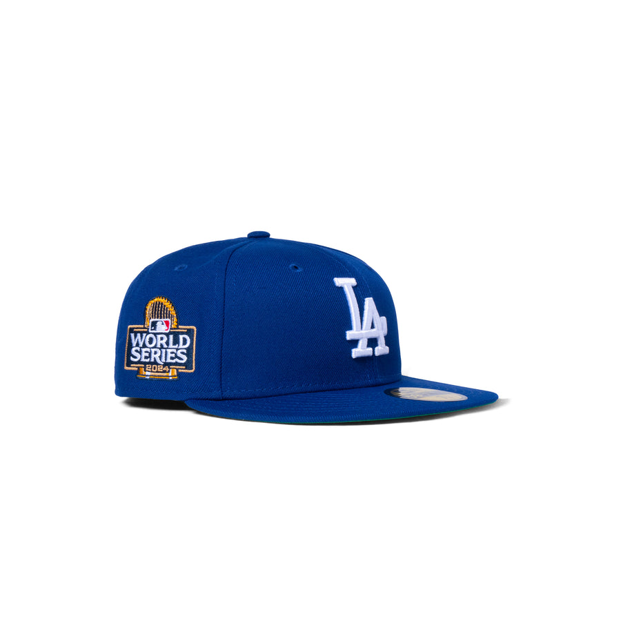 New Era Dodgers 2024 World Series Champions Trophy Box Side Patch