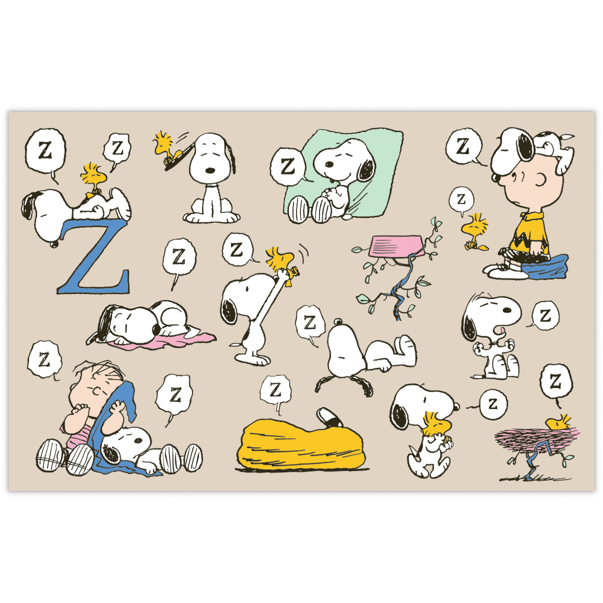 スヌーピー REST 休む【Peanuts All Good／ミニメッセージカードセット