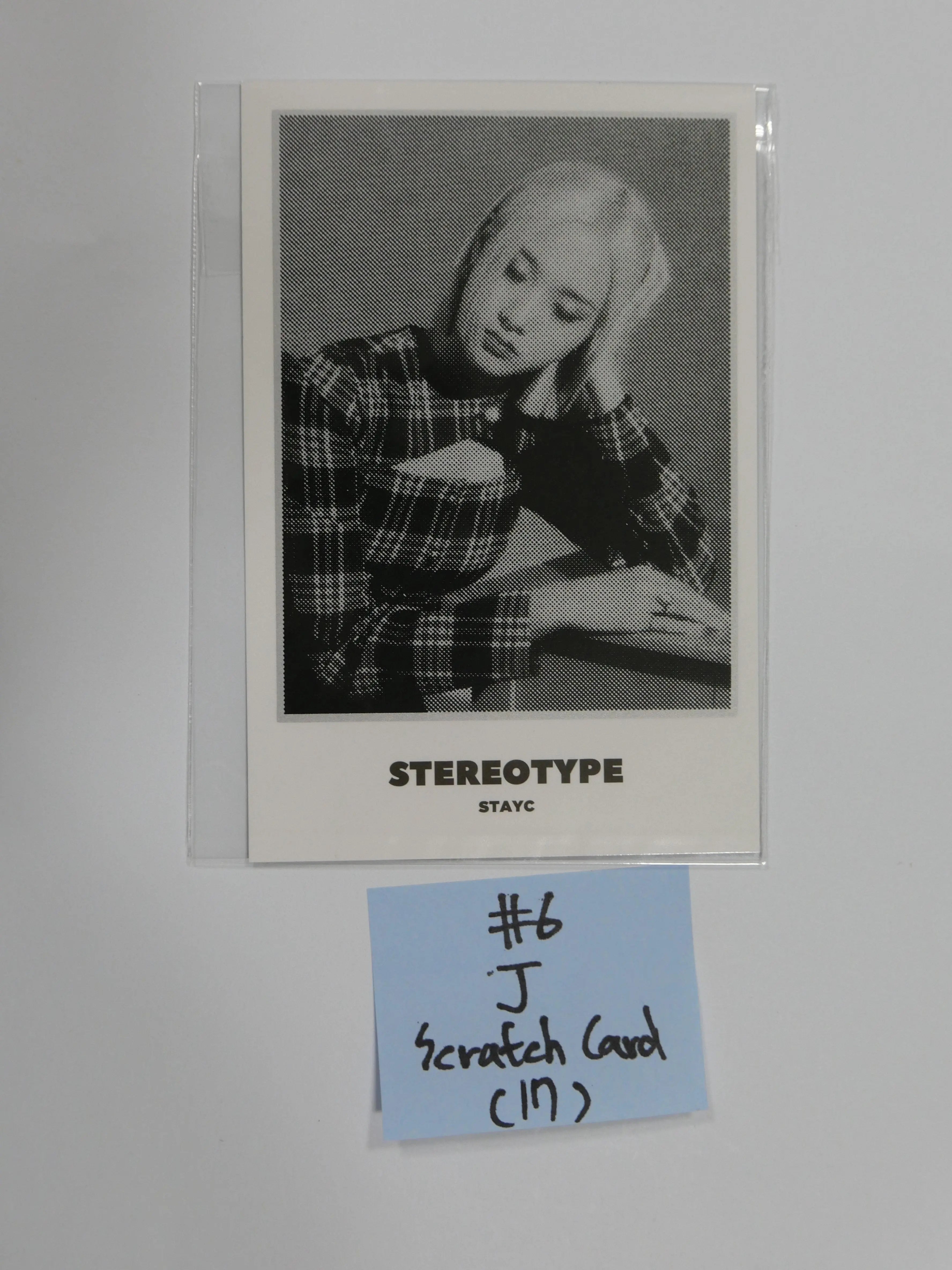 StayC 'STEREOTYPE' - Official Postcard & Scratch Card
