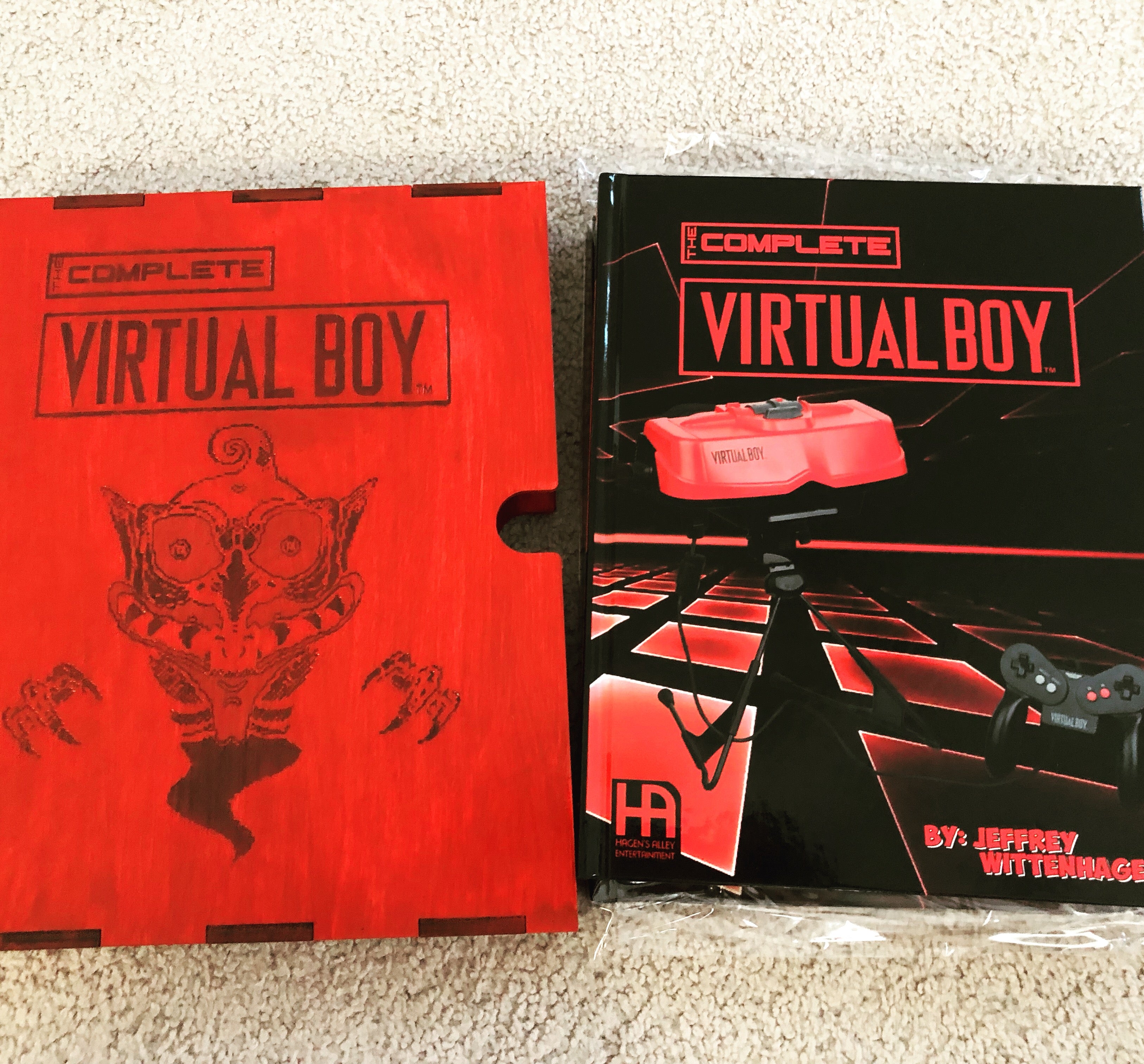 The Complete Virtual Boy - Hardcover Book – Hagens Alley Books & Games