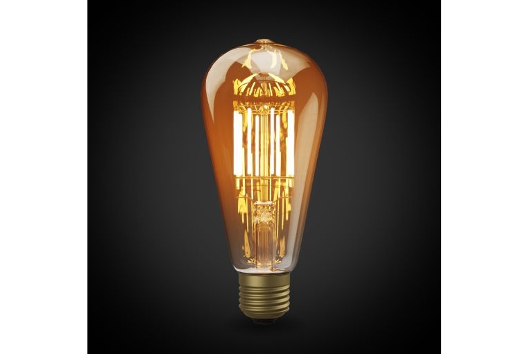 調光】LED電球 Siphon エジソン【E26】5W｜ライト・照明｜電球