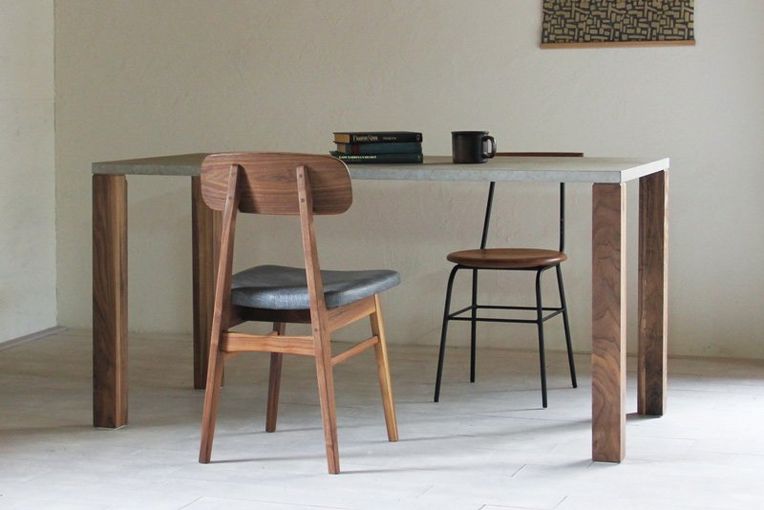 ダイニングテーブル NOMBE mortarノンベ モルタル｜インテリア・家具