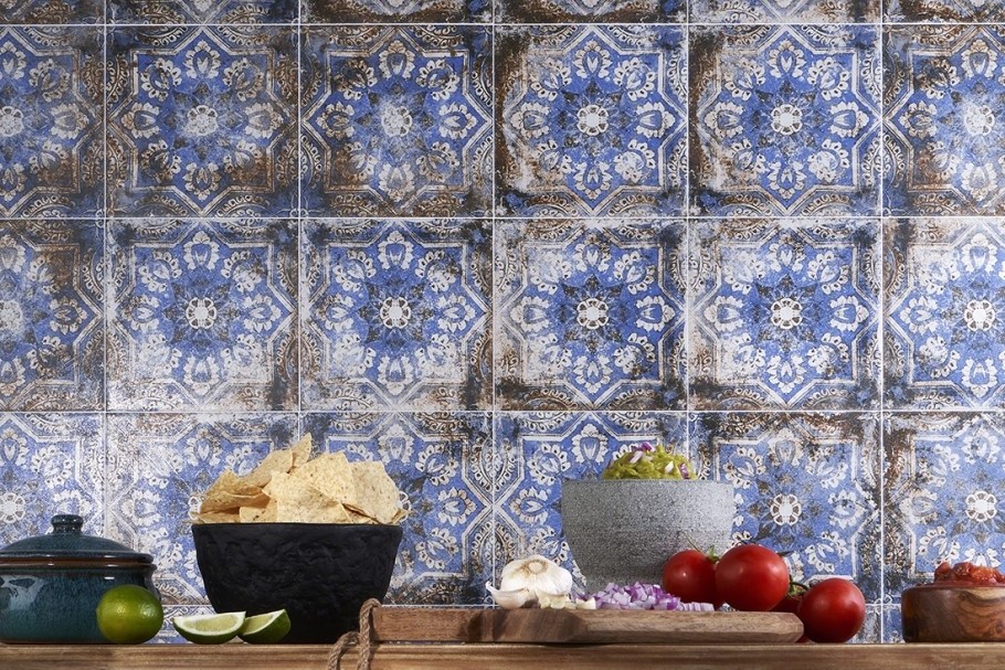 陶器質タイル レノックス B [200角]｜タイル｜室内壁タイル