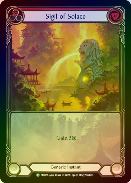 TCG専門店 蓮屋 MtG & FaB & GA / 【RF】[Generic] Sigil of Solace