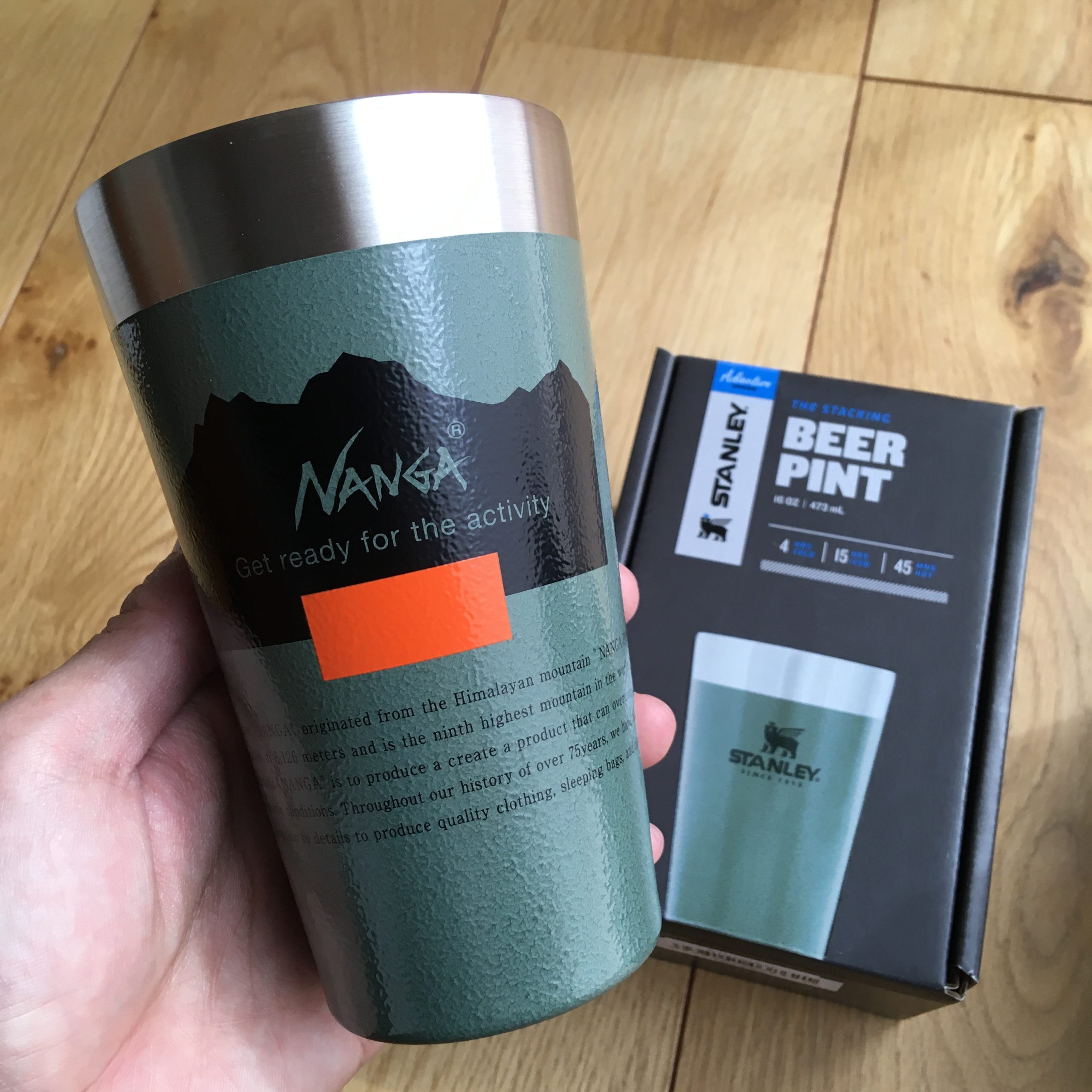 まだ買える】NANGAとSTANLEYのスタッキング真空パイント