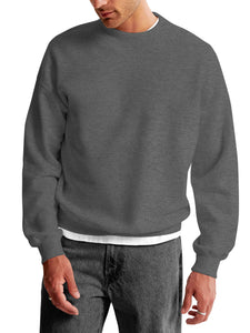 Clubhaus グレー モックネック SweatShirt XL Mens Ultimate Heavyweight Crewneck Sweatshirt - Men > Pullover