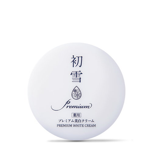 公式】初雪の雫 | 薬用 プレミアム美白クリーム