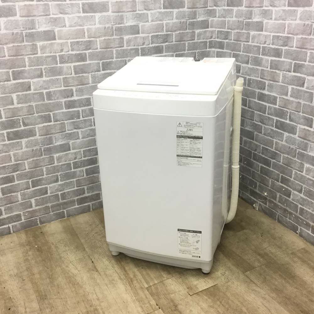 東芝 洗濯機 8.0kg ZABOON AW-8D8(W) 2020年製 | リユース家電Happy