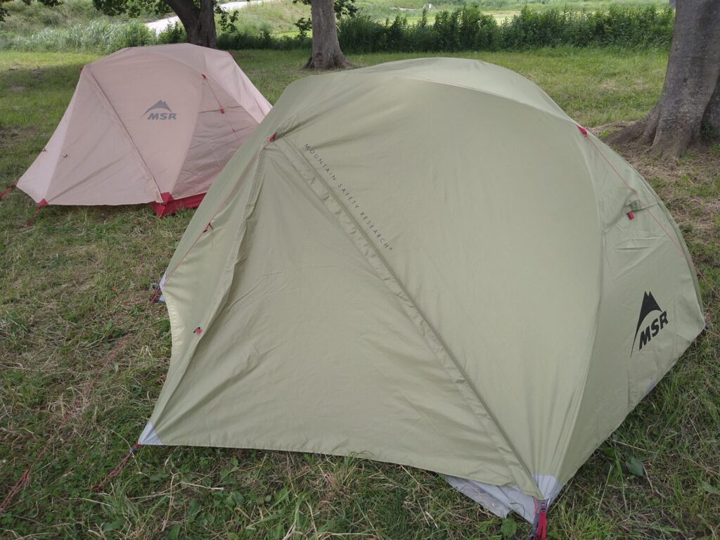 新旧比較】MSRのテント「エリクサー」がリニューアル！新機能と使い