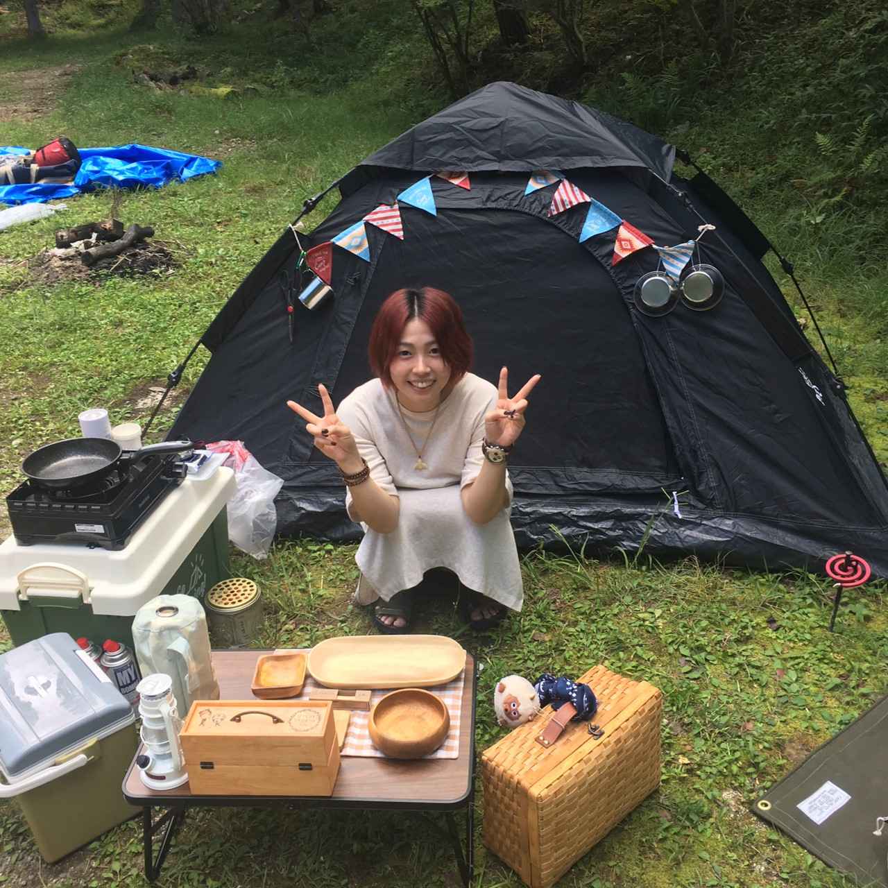 DODのワンタッチテントを徹底レビュー！ 女子ソロキャンプで実際に使っ