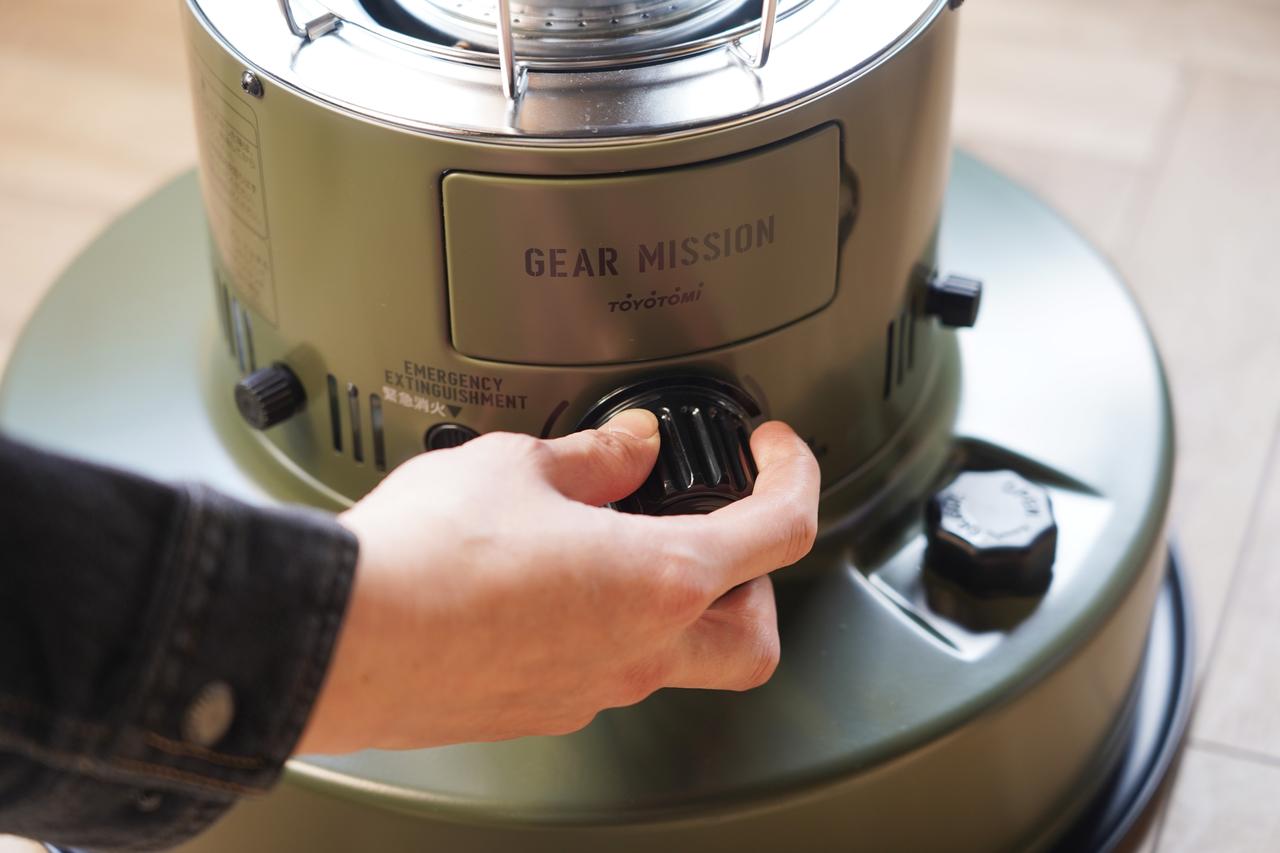 トヨトミ人気石油ストーブGEAR MISSIONシリーズ「RR-GER25」を1/26(木