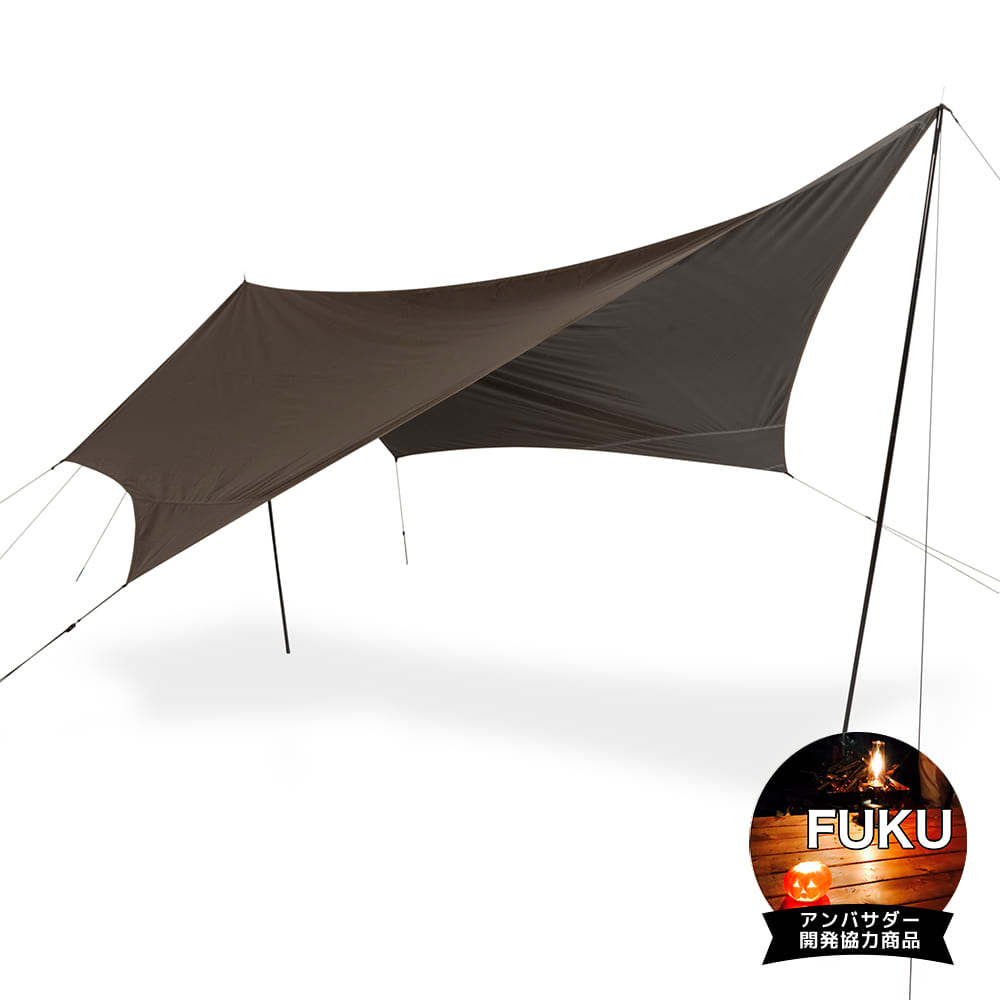 ワークマン】タープ＆テーブル特集 TCミシックペンタゴンタープと