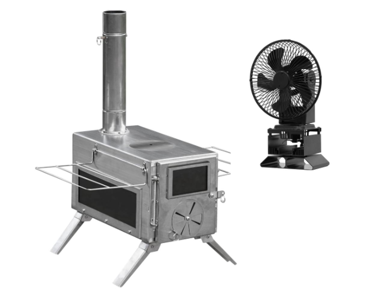 FIELDOOR（フィールドア）の新商品がアツい！2面ガラス窓付薪ストーブ