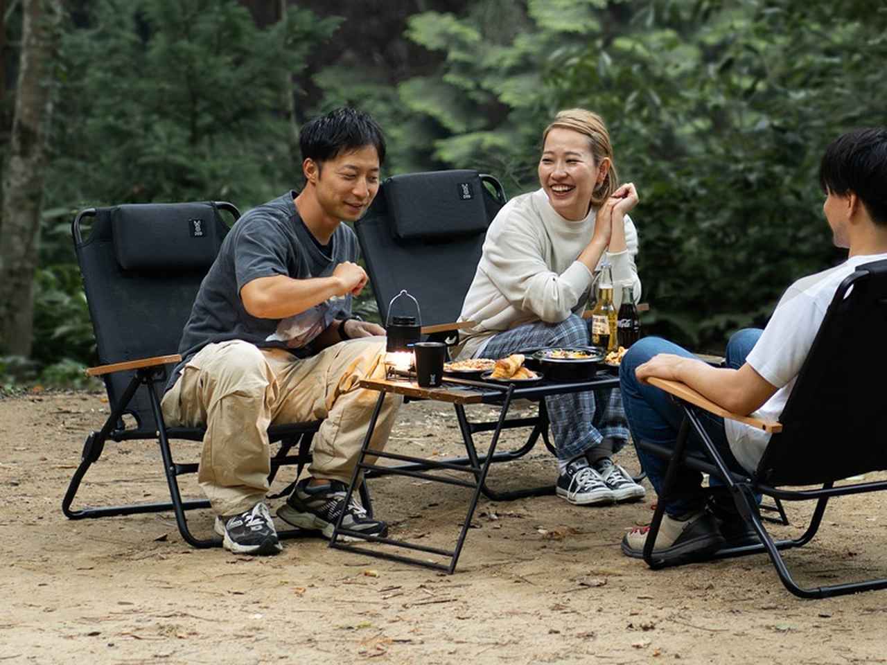 サウナー必見！DOD “ととのうリラックスチェア”「キャンパーノ