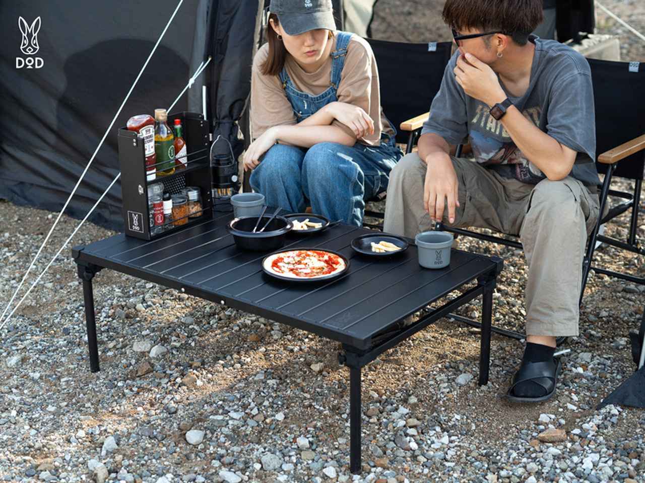 ソマビトのテーブル アウトドアテーブル ブラック ソマビトのテーブル