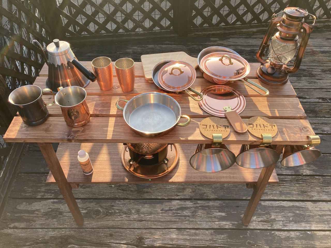 キャンプのキッチン用品をおしゃれに揃えるなら！ 銅製品のおすすめ