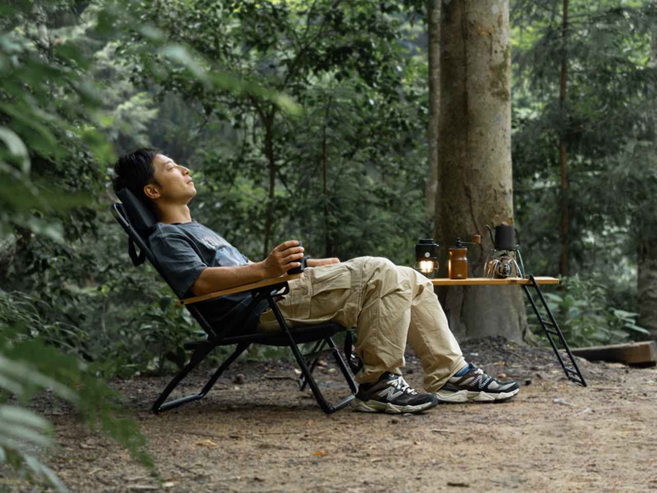 サウナー必見！DOD “ととのうリラックスチェア”「キャンパーノ