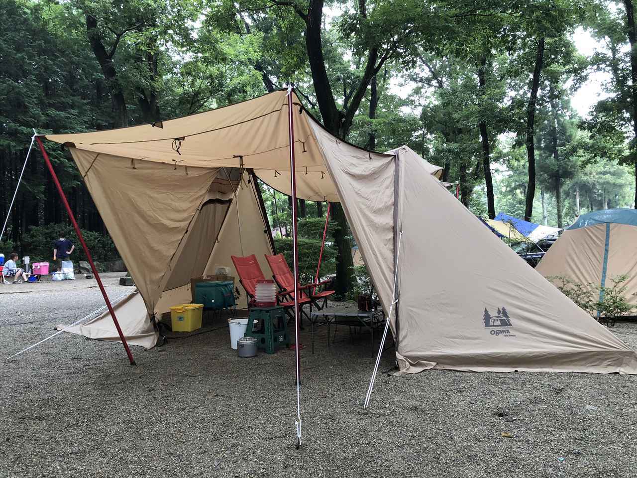 ogawaのキャンプギアが秀逸！テント・タープ・コット・チェアなどの