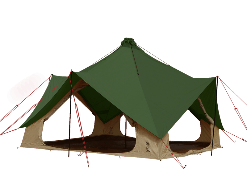 注目リリース】DOD(ディーオーディー)が テントやタープと「くっつく