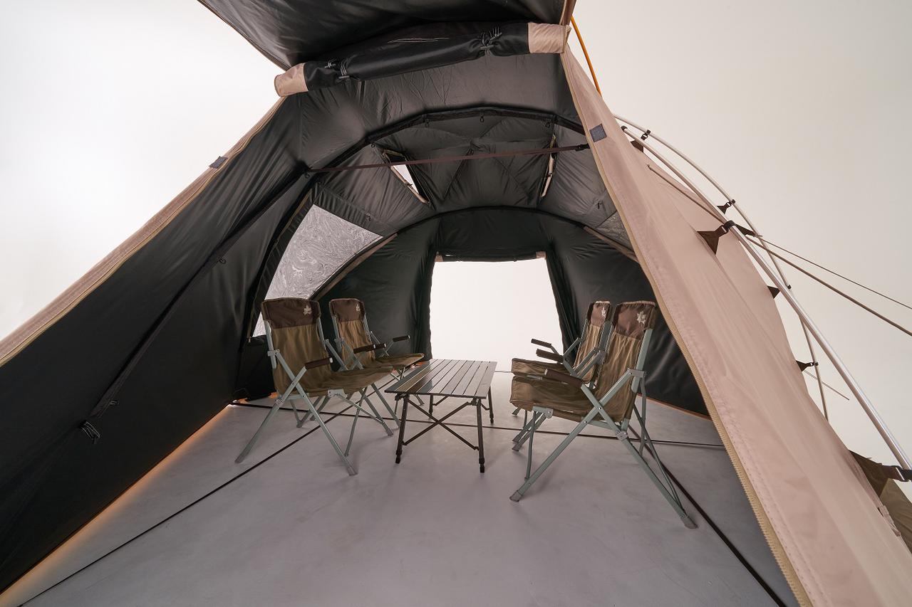 注目リリース】室内温度MAX-15℃を実現したテントLOGOS(ロゴス