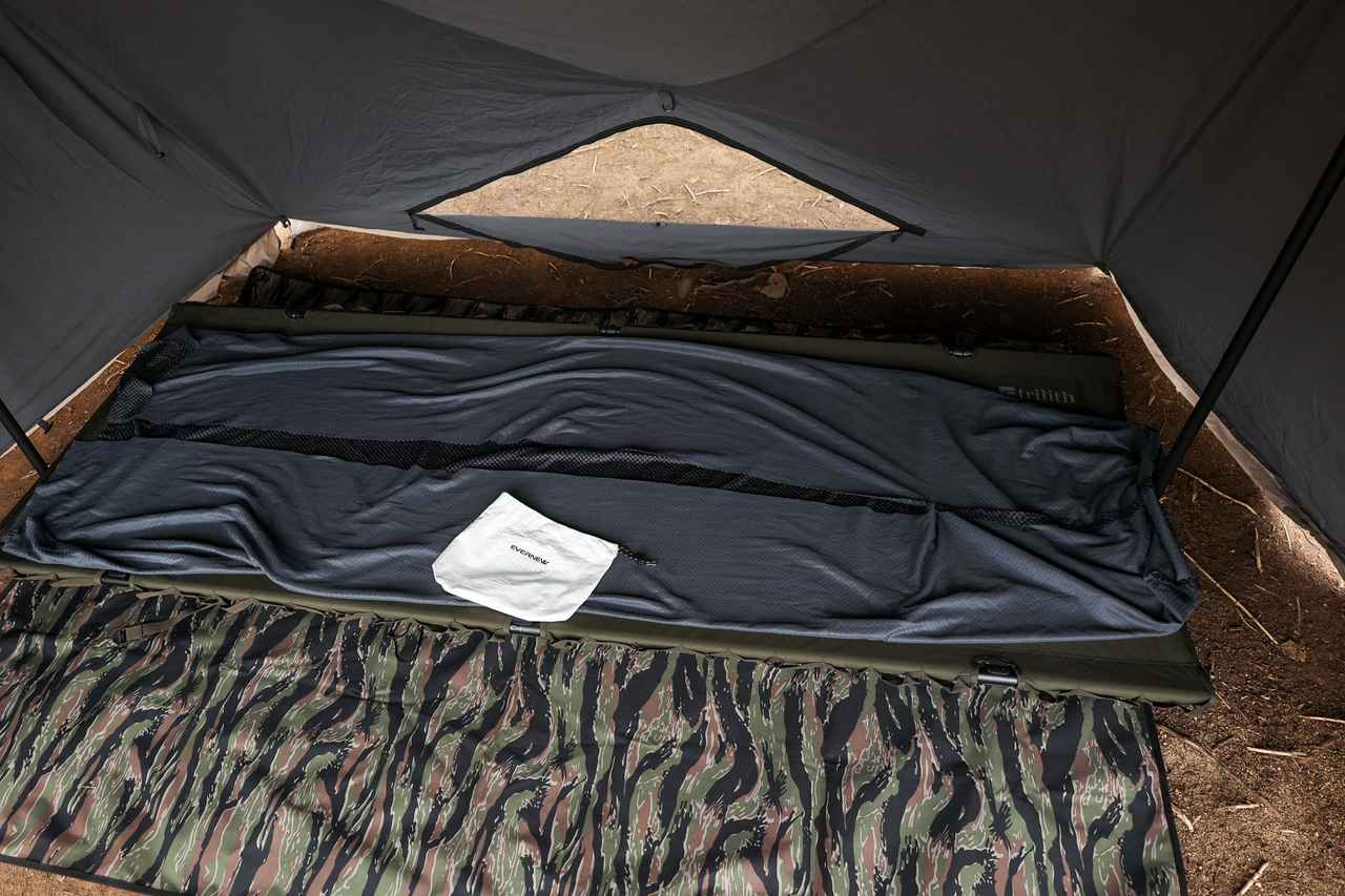 寝袋の中がとろけ〜る寝心地。エバニューの『とろけるキルト』が