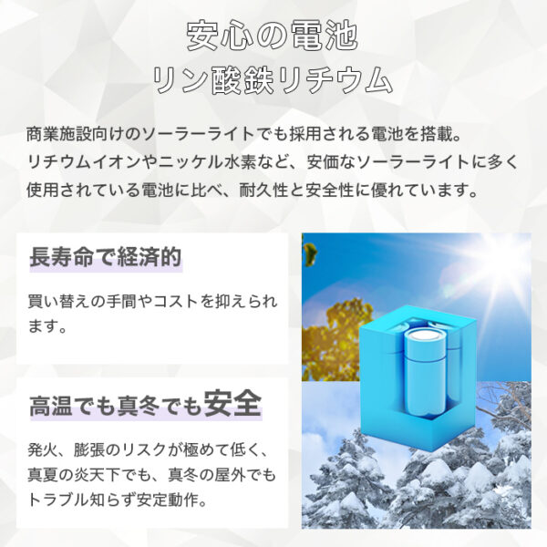 ソーラーライト Gemia（ジェミア）屋外 防水 ガーデンライト