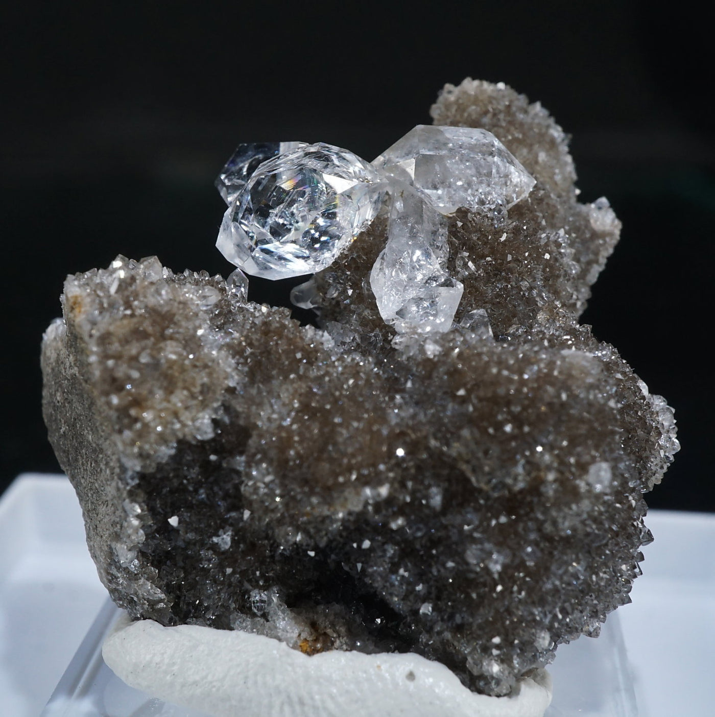 母岩付きハーキマーダイヤモンド(水晶) – 天然石ハッピーギフト