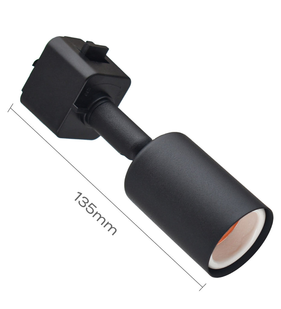 HaruDesign ライティングレール用ソケット器具（マットブラック） 電球