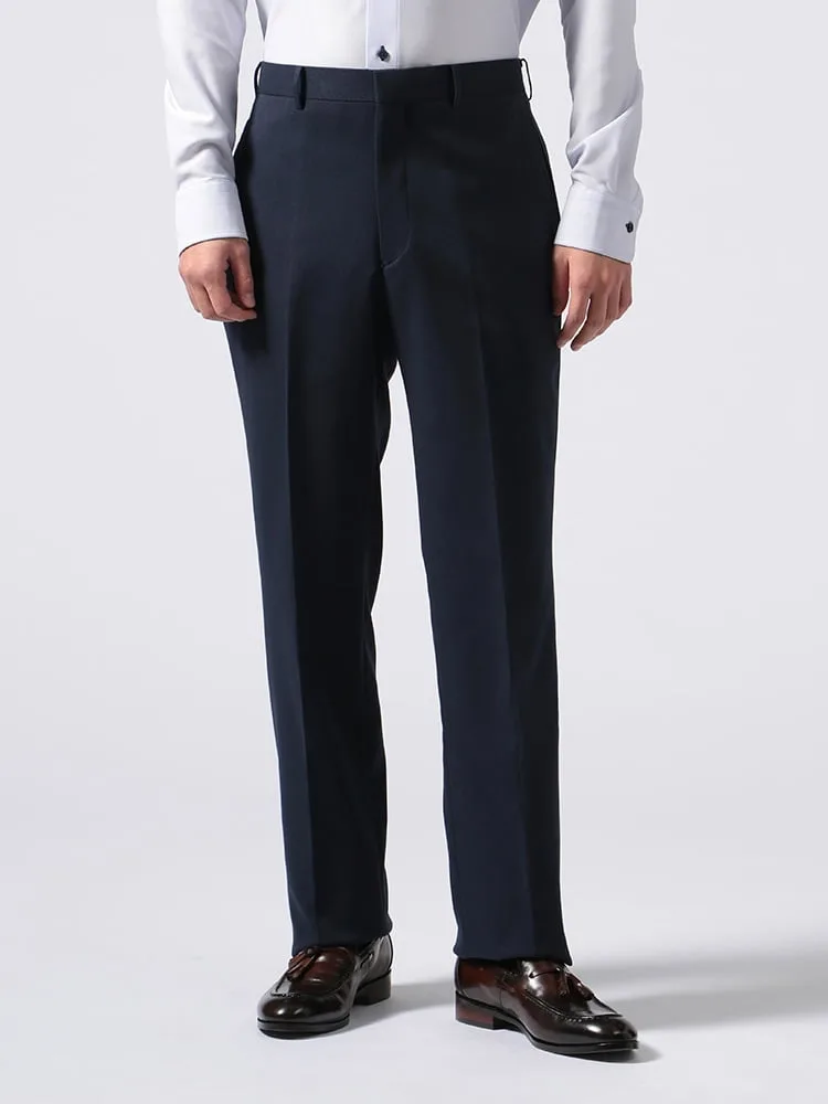 ネイビー セットアップパンツ REGENTHOUSE 無地 秋冬 1270400643