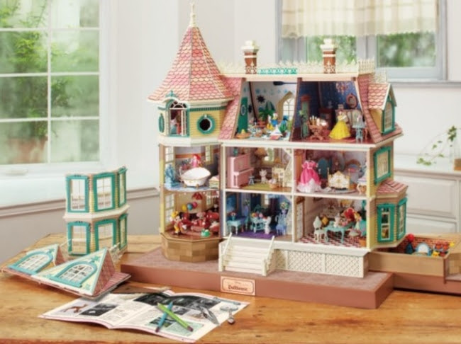 週刊『ディズニー ドールハウス』創刊！ ディズニーの世界を忠実に再現
