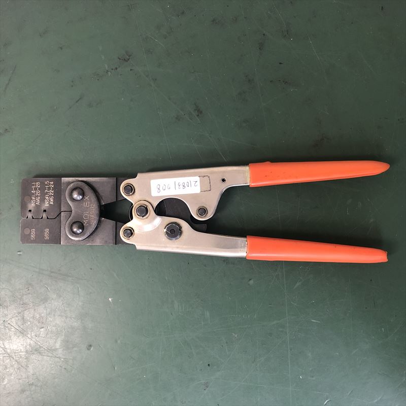 JHTR5972,手動圧着工具,(5659)モレックス(MOLEX) - 6016/ワイヤー