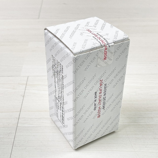 水栓金具】ウォーターデザイン ナノバブル整水ニップル 20A UFB DUAL