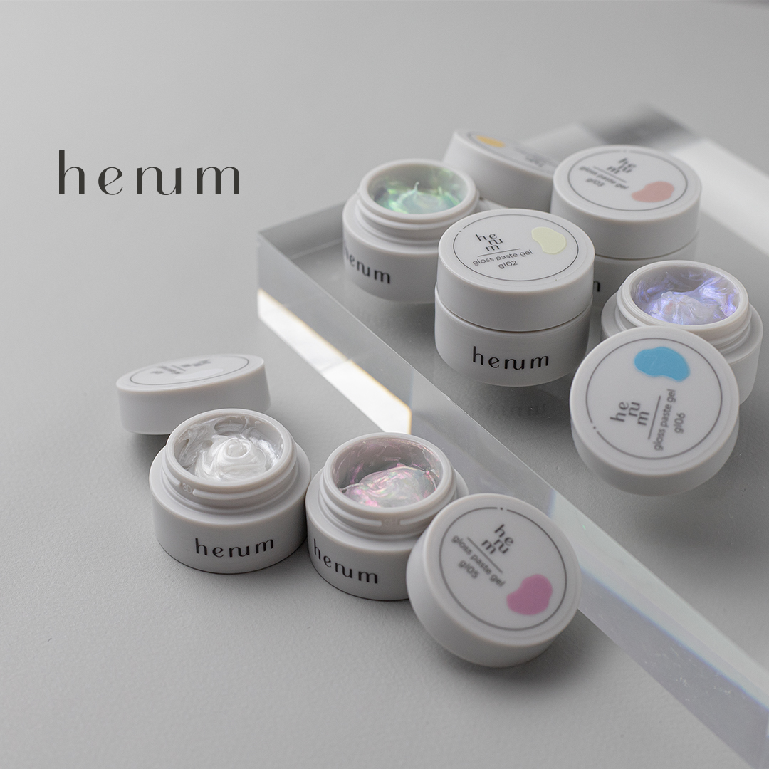 new item- gloss paste gel 発売 | henum