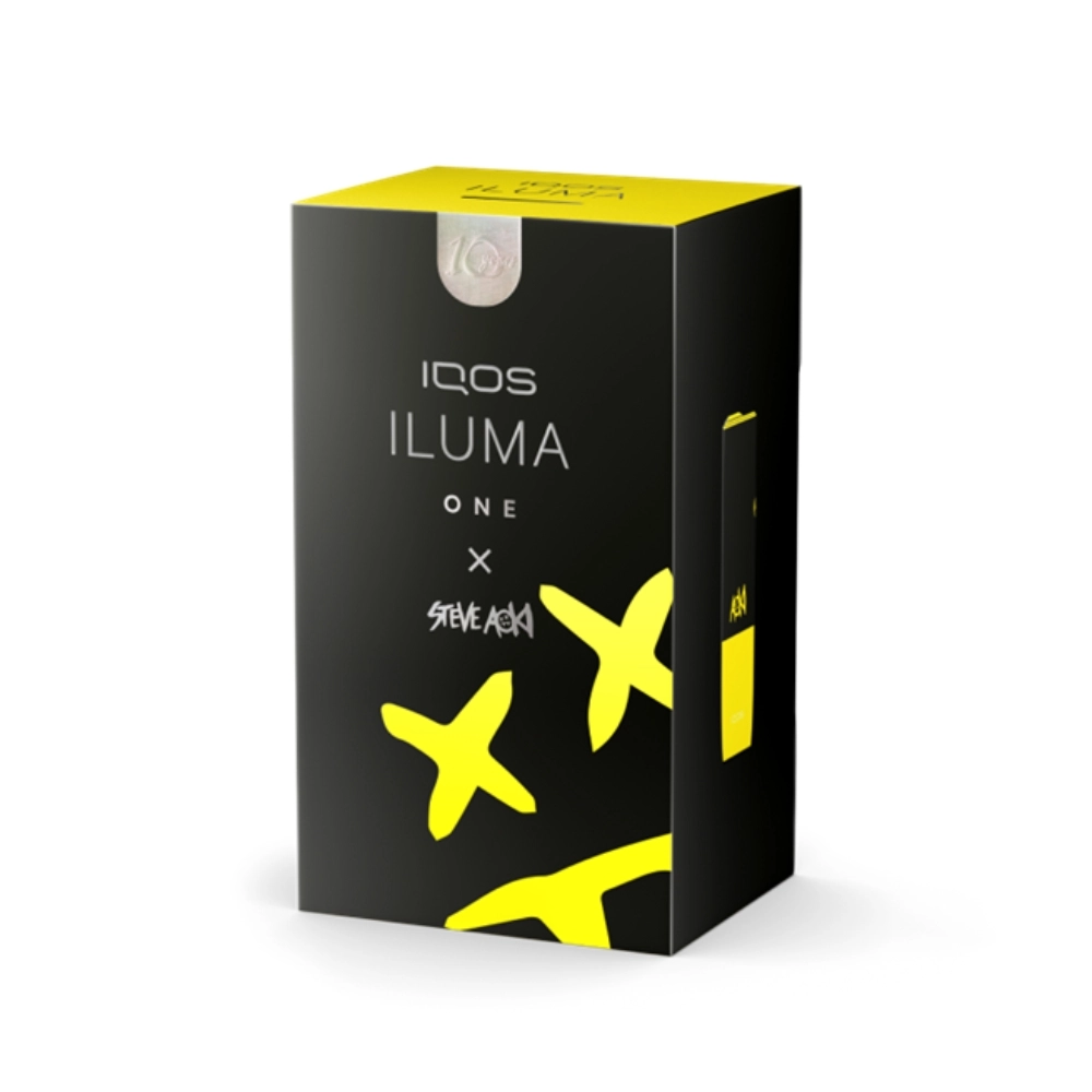 IQOS Iluma One X Steve Aoki 10 Years Edition - Heatd Worldwide