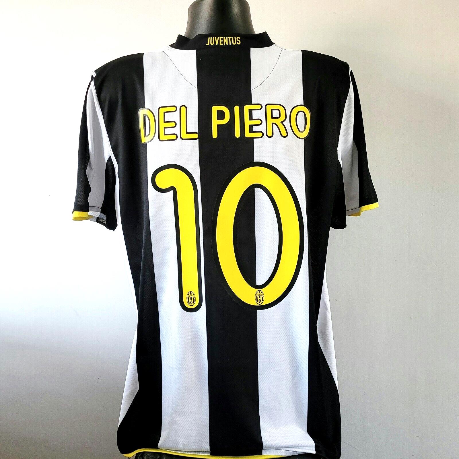DEL PIERO 10 Juventus Shirt - 2008/2009 - Small - Home Nike Jersey