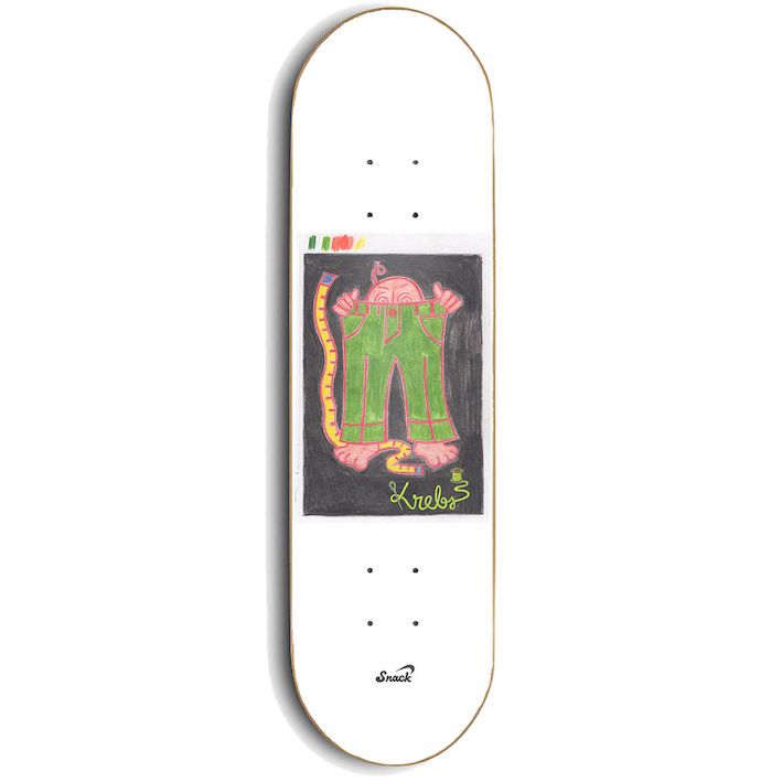 SNACK SKATEBOARDS - KREBS PANTS 8.25 / スケボーデッキ | HEAL